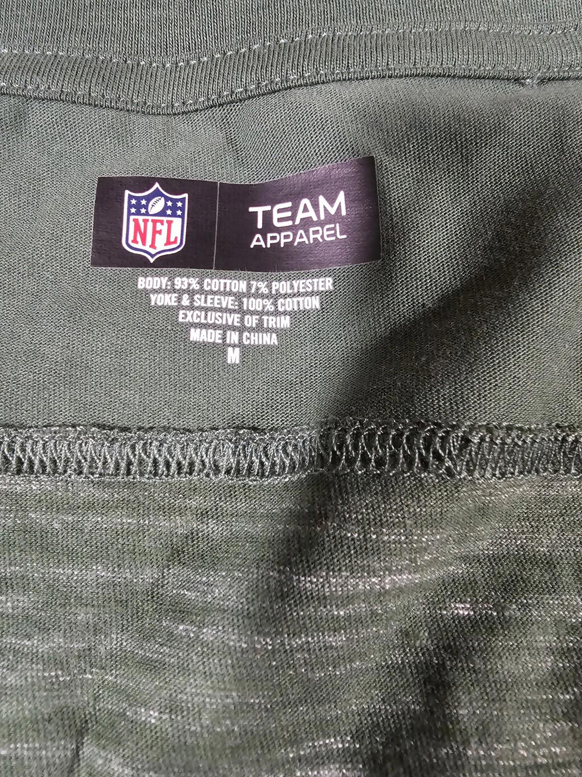 Nfl Team Apparel Green Bay Packers Womens M New ERA Tshirt