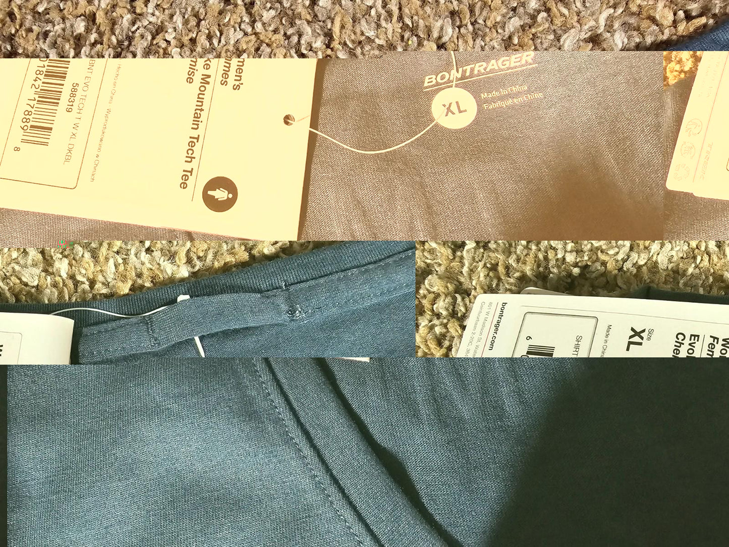 Bontrager EVOKE Mountain Tech Tee XL Department Of Discovery