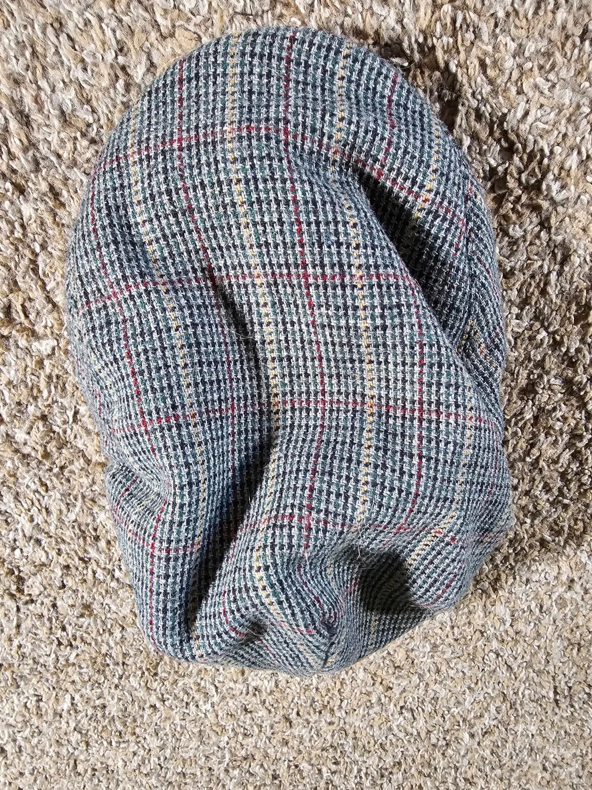 Brixton Hooligan Cap Newsboy 7 1/4 58cm Plaid Cabbie Wool