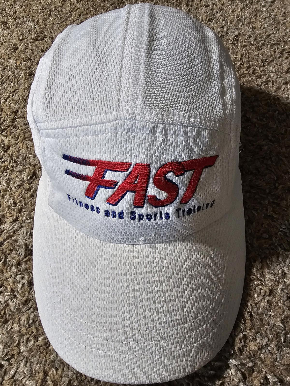 FAST Slideback 5 Panel Hat White One Size Solid Headsweats