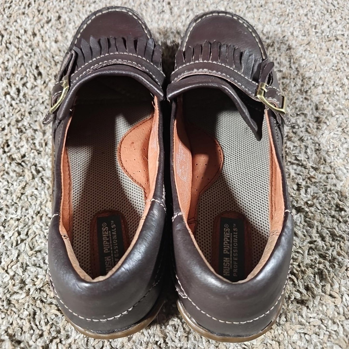 Hush Puppies Professional 17191 Sz 11M Slip On Shoes