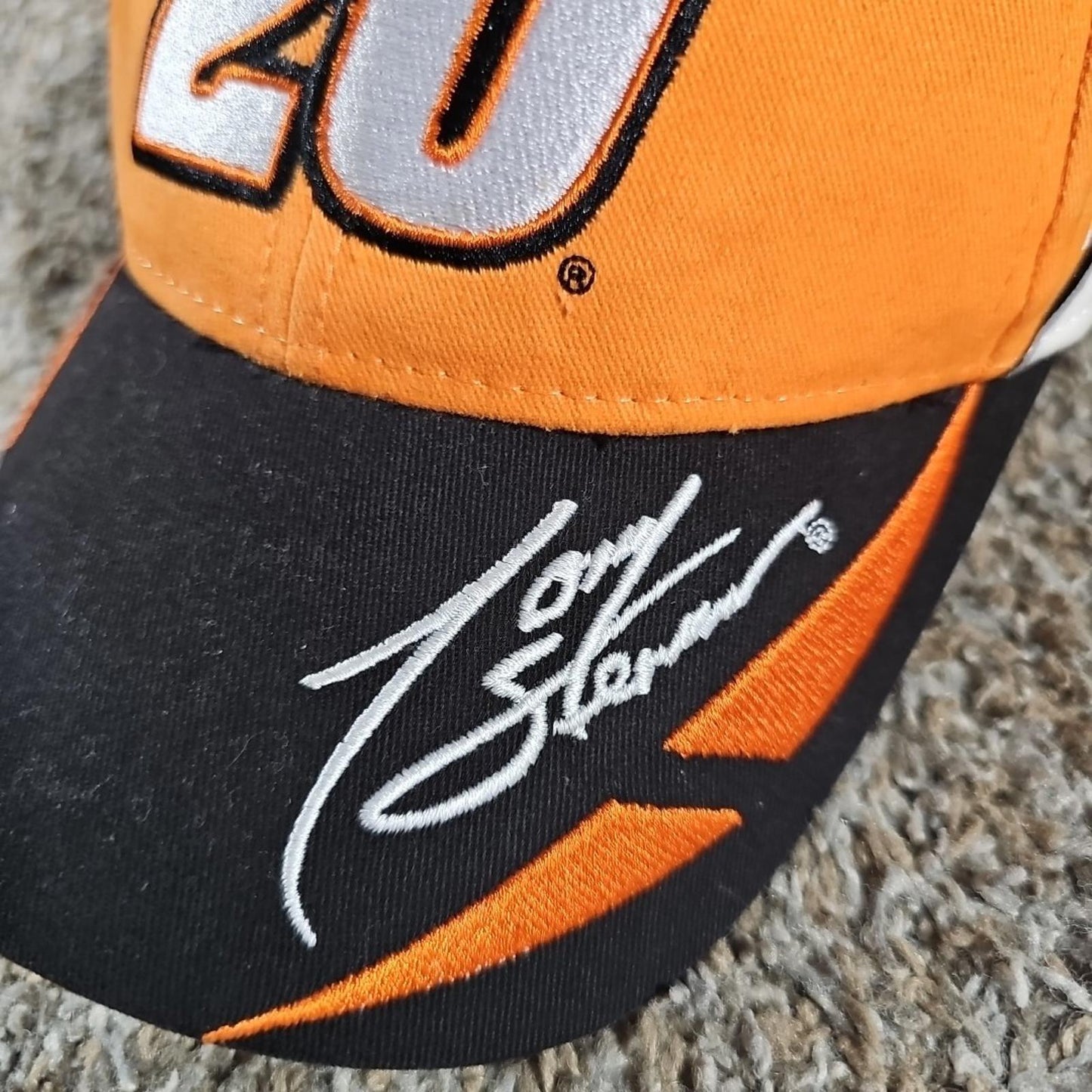 Tony Stewart #20 Nascar Winners Joe Gibbs Home Depot Hat