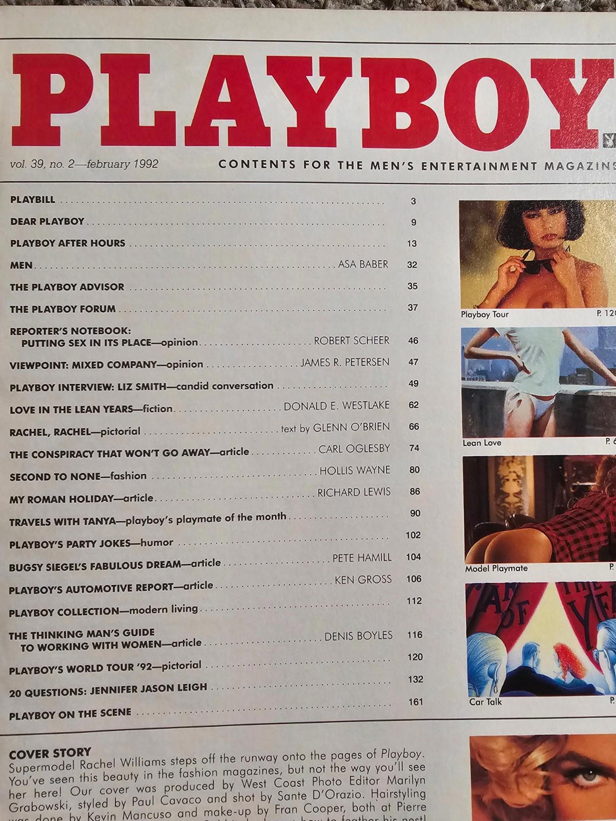 Playboy Magazine - February 1992