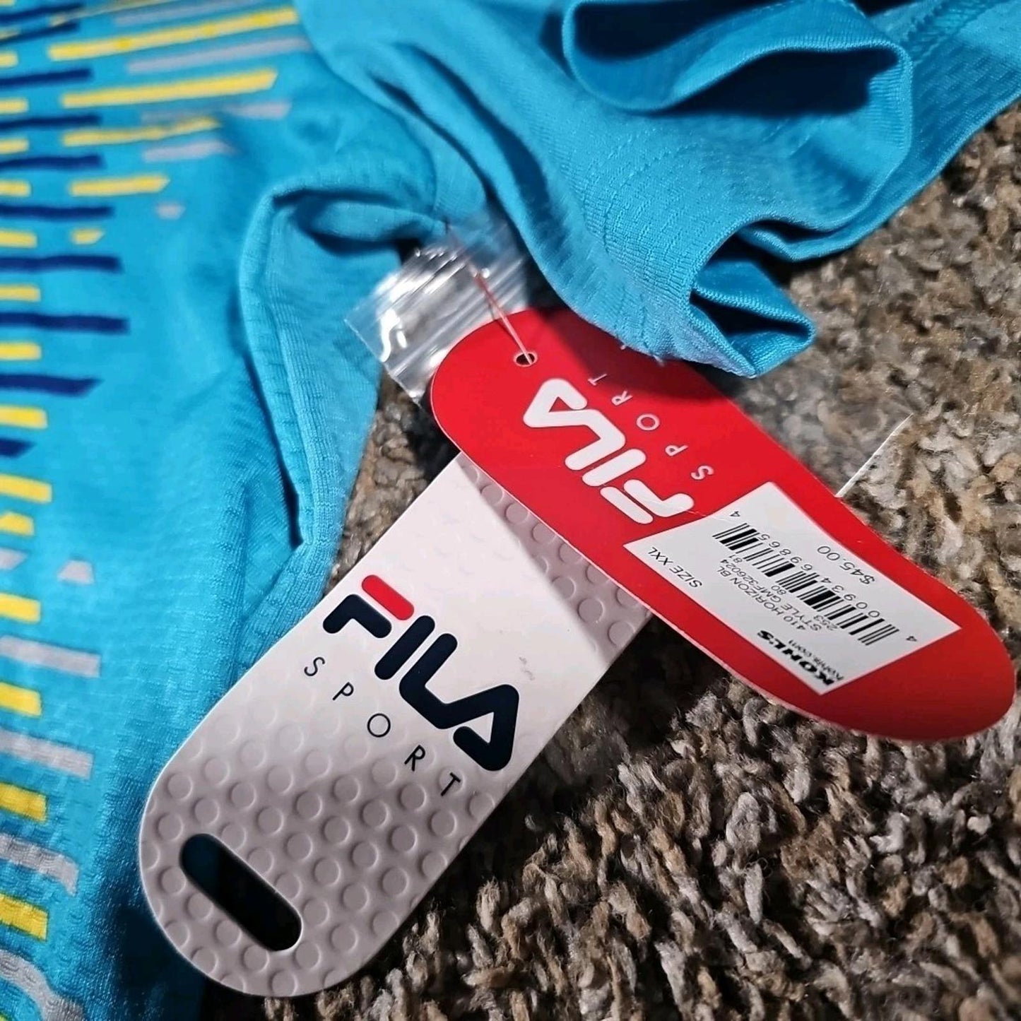 FILA Sport Golf Polo Shirt XXL - NWT NWD