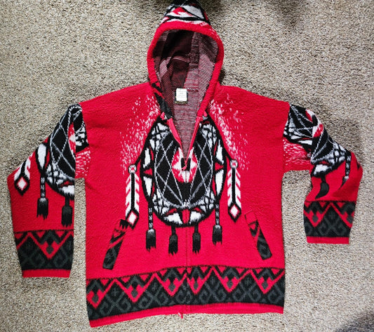 Genesis Huasi 100% WOOL Handmade Fullzip Hoodie