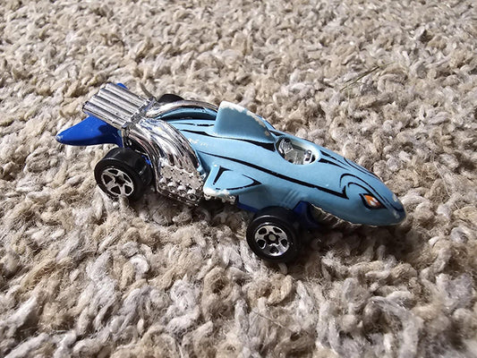 1986 Hot Wheels Sharkruiser 1:64 Diecast Metal Shark Car Collectible Hot Rod