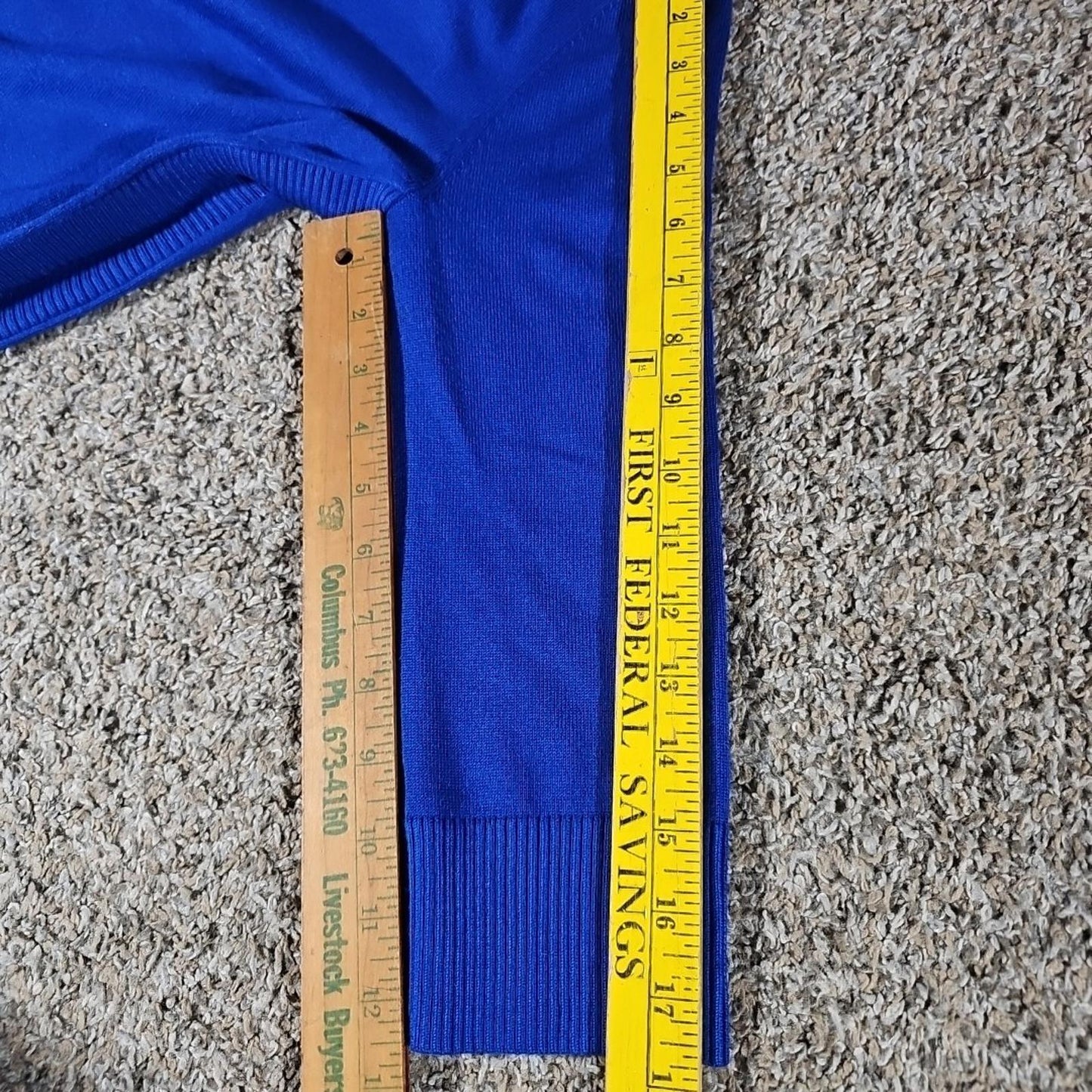 No Brand Blue Light Long Sweater
