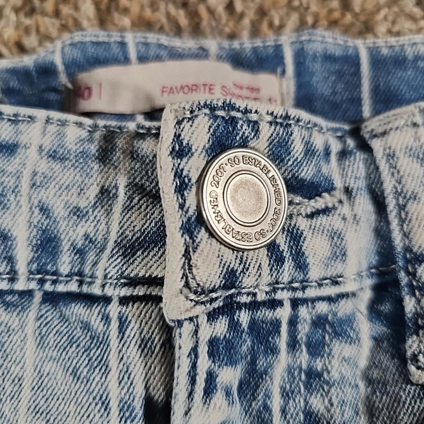 SO Lowrise Favorite Shortie Sz 11 Shorts