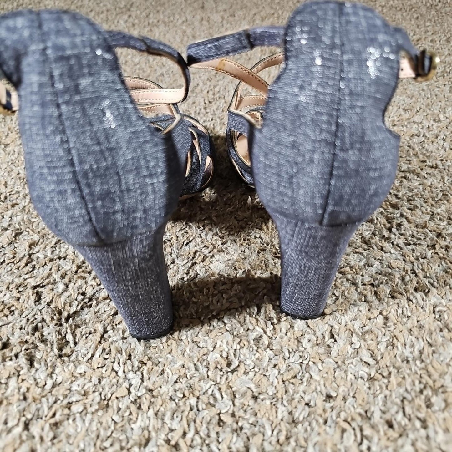 Kelly & Katie Collection Selidia Strap Heels US8 UK5.5