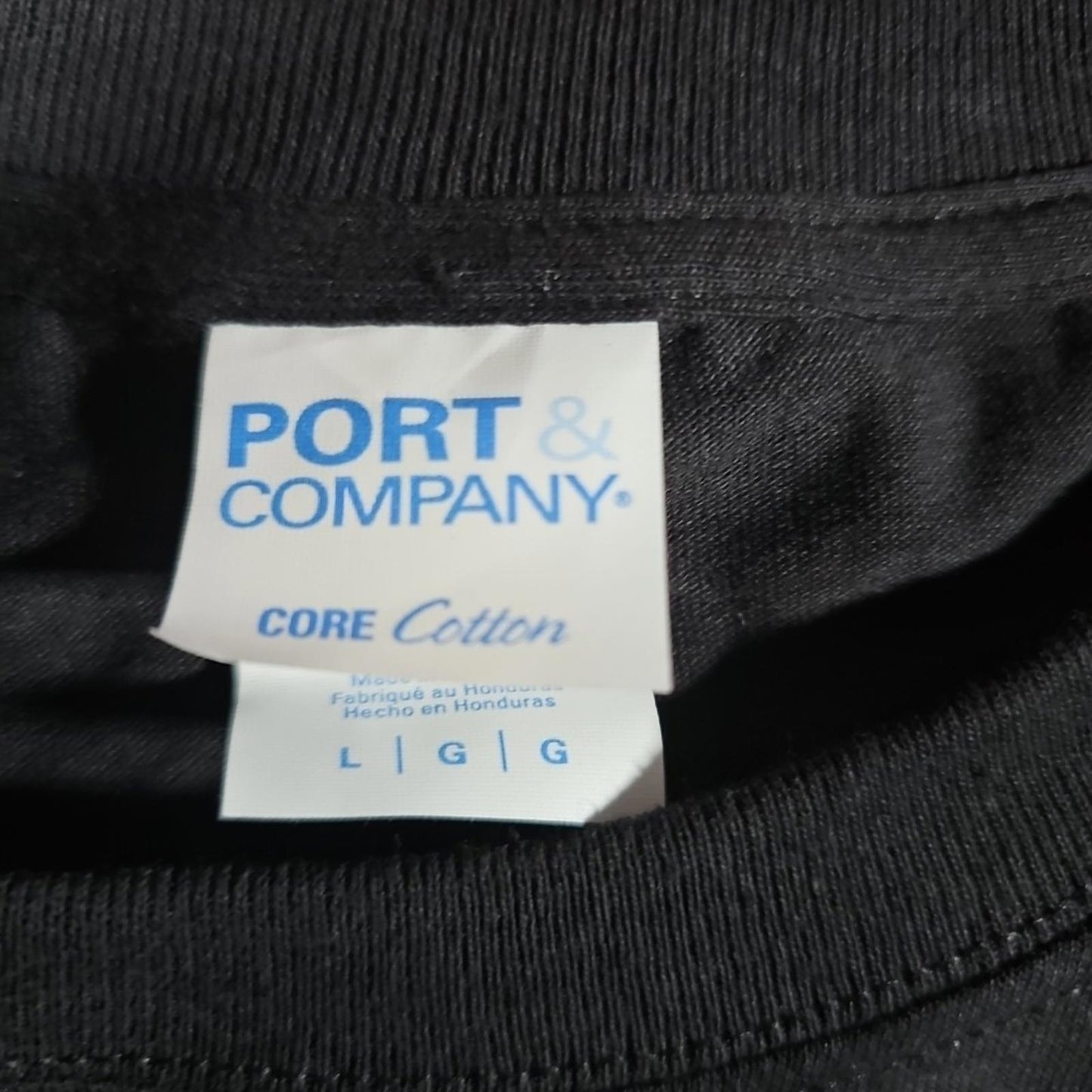82D Airborne Division Tshirt Port & Company L Black