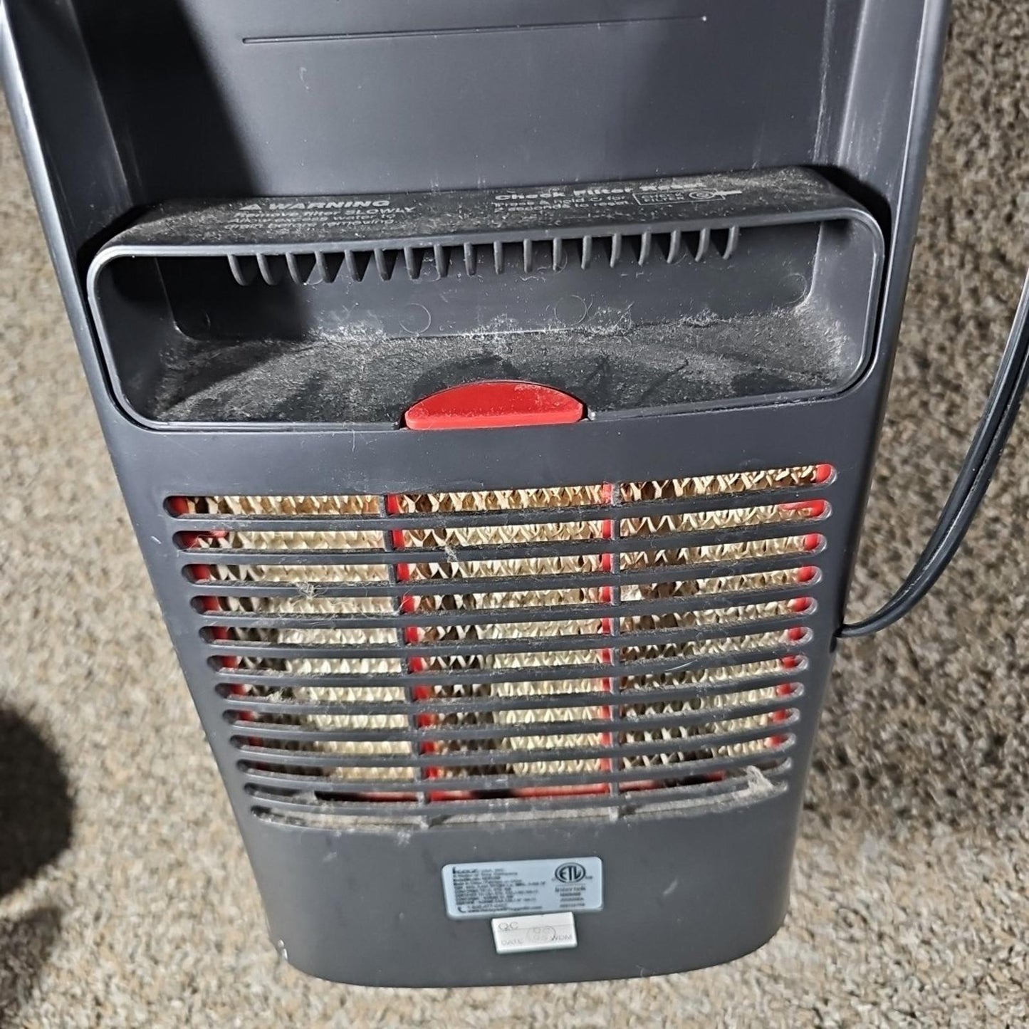 Honeywell HEV620B Humidifier - Black