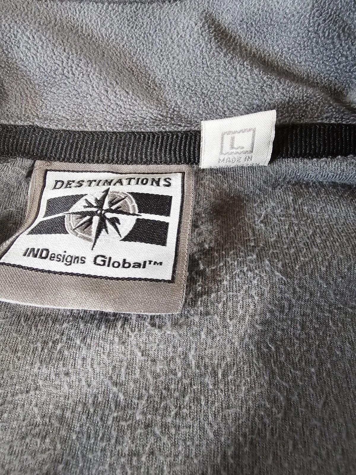 Digi-Star Precisely company full zip Destinations Fleece jacket Large
