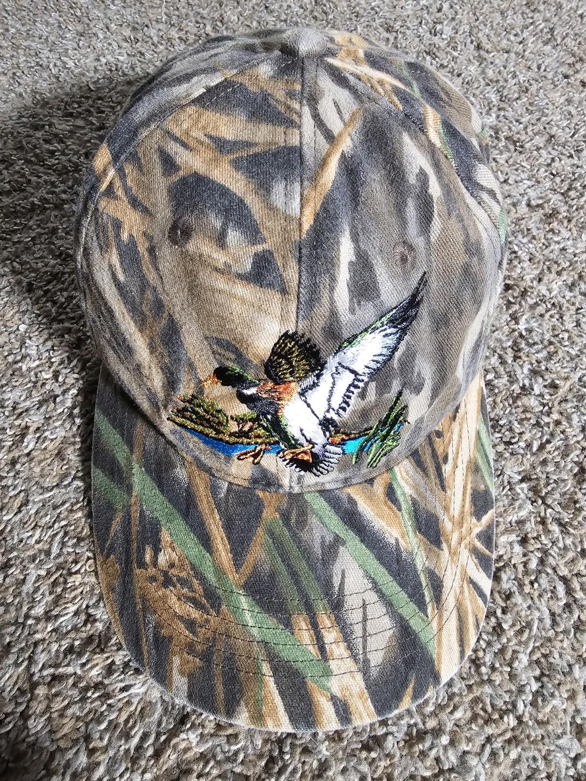 daystone tall grass camo drake Mallard duck hat