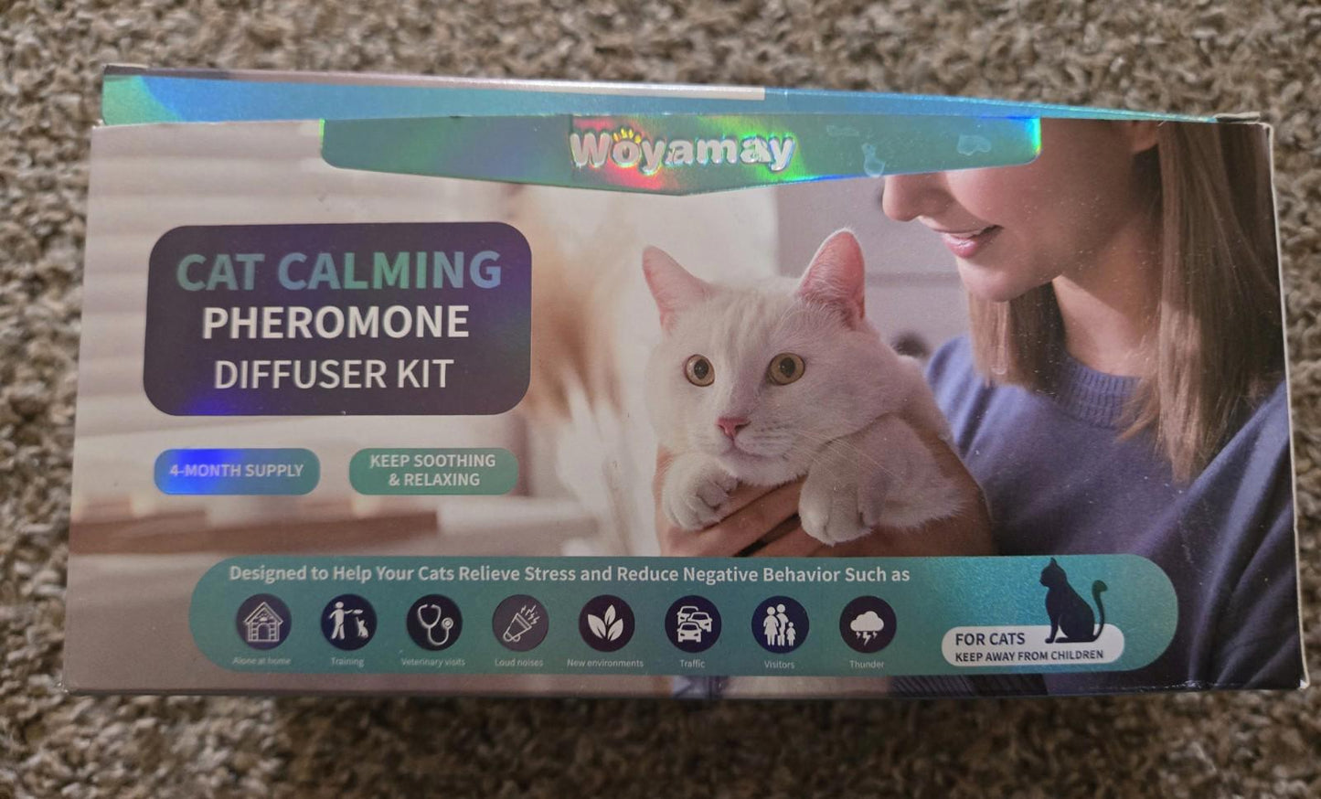 Woyamay Cat Calming Pheromone Diffuser Kit *partially used*