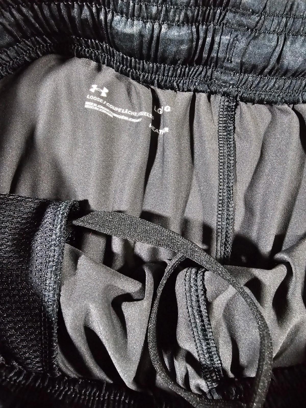 Under Armour Loose Gray Black Shorts