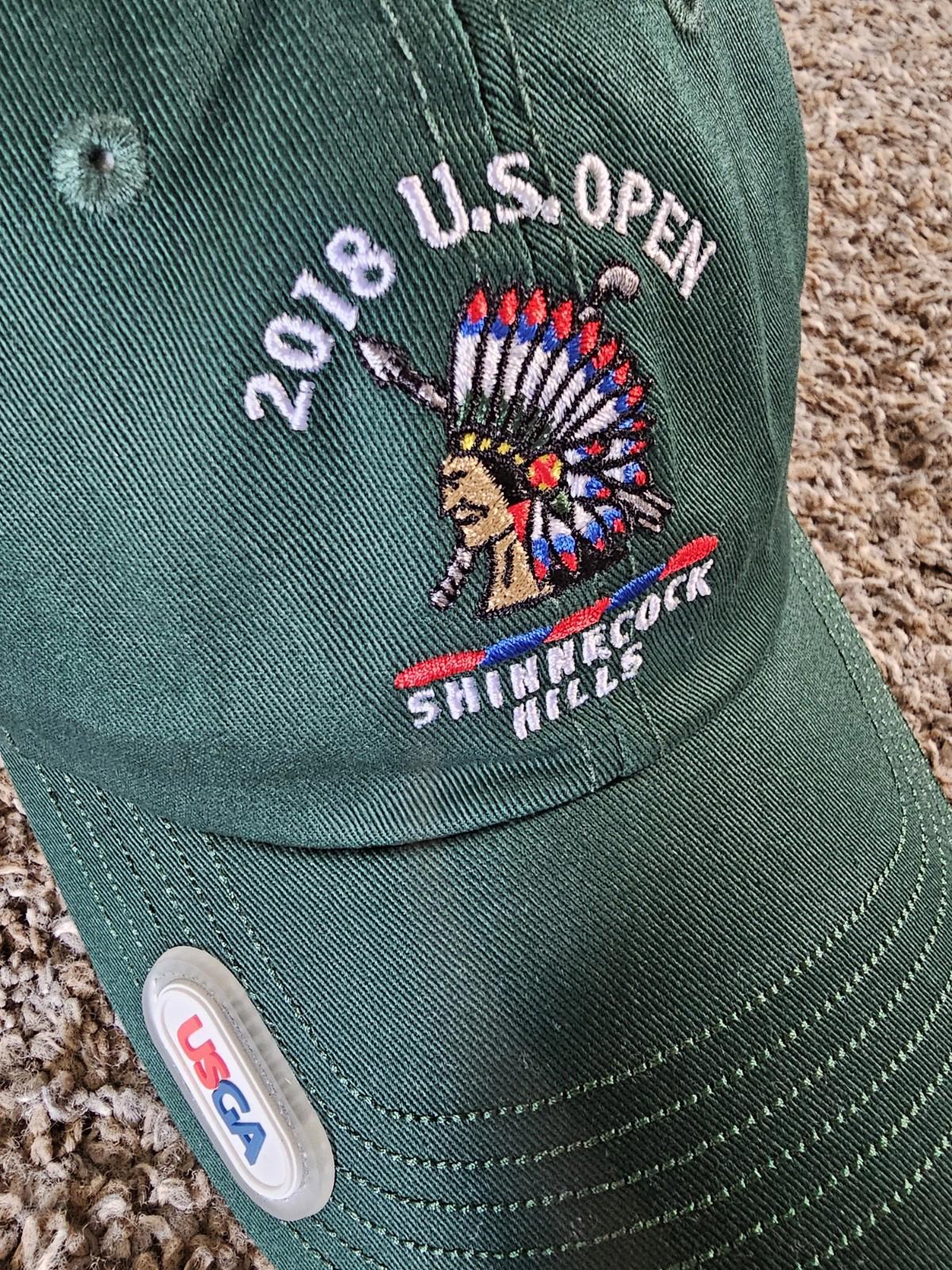 2018 US Open Shinnecock Hills Golf Strap Baseball Hat USGA