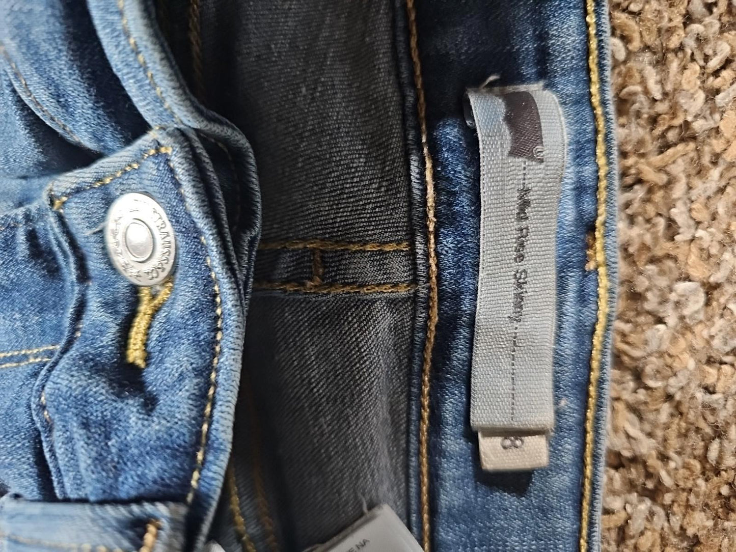 Levis Midrise Skinny Sz 8M (Tag 29x32) 29x29 Jeans