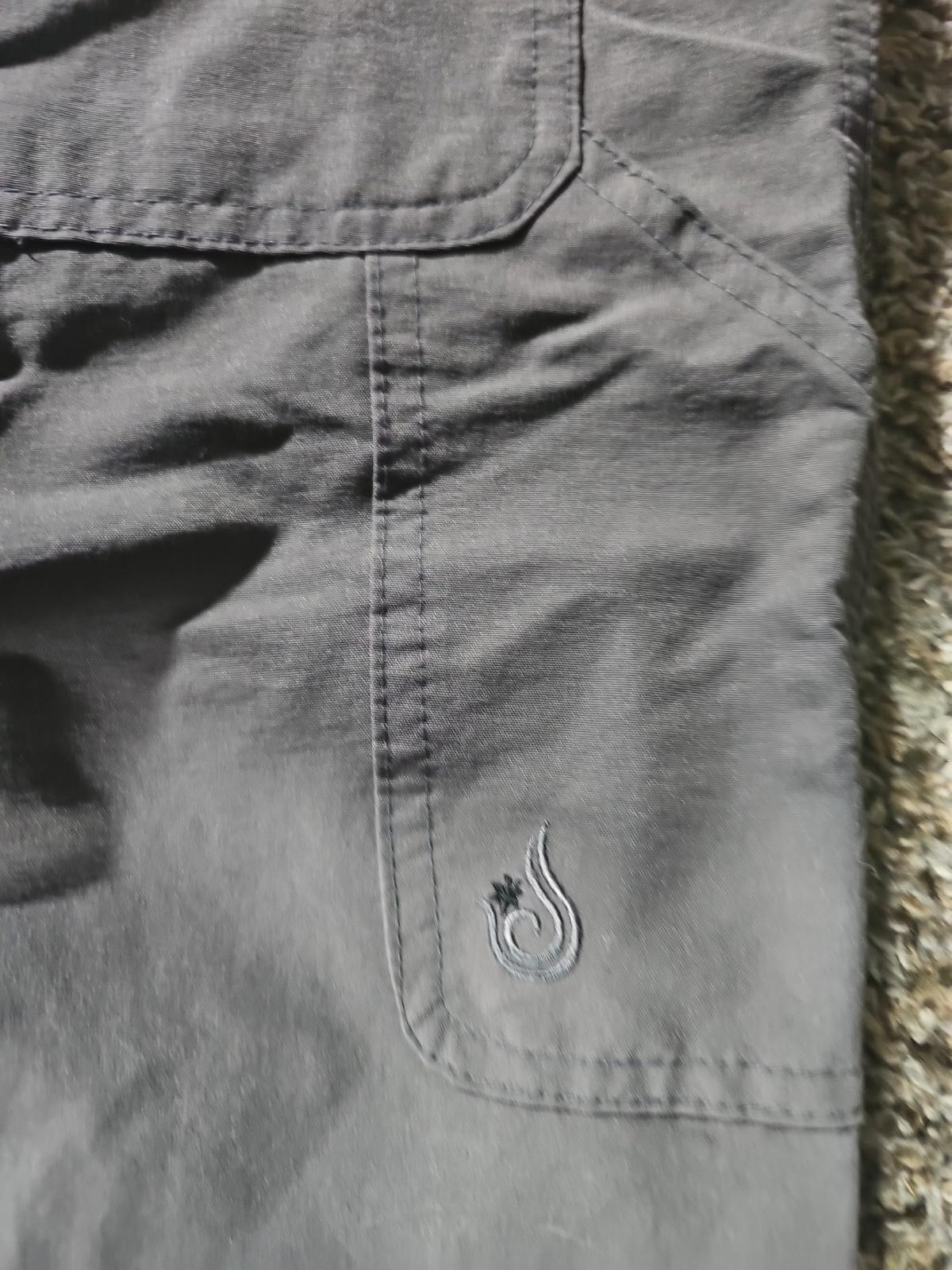 Isis Sz 10 Nylon Gray Outdoor Pants