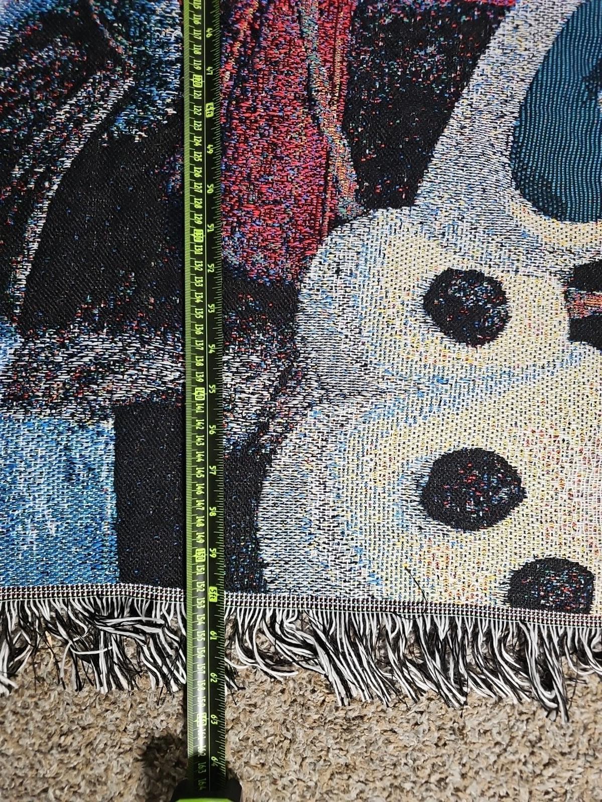 Disney Frozen Throw Frill Blanket USA Made