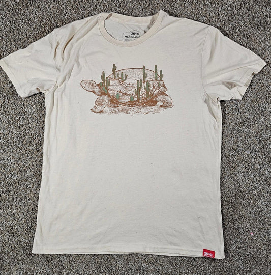 Meridian Line desert cactus tortoise tshirt
