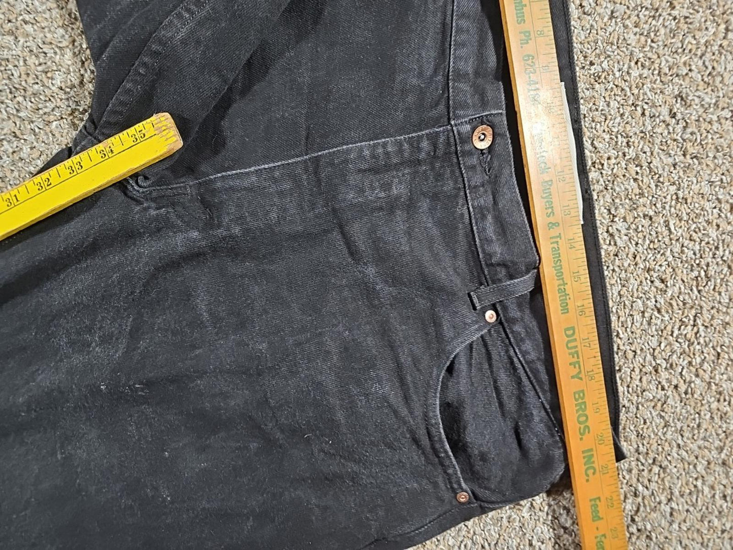 Arizona Jeans Relaxed Fit Black 42x34