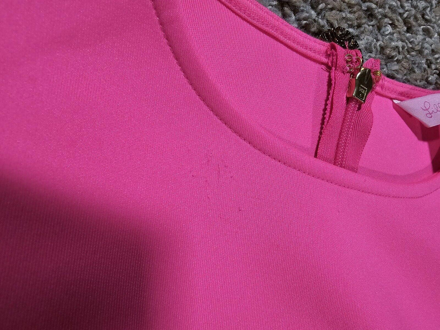 Lily Pulitzer 29528 S dress Embroidered Gogo Dancer 60s Vibe
