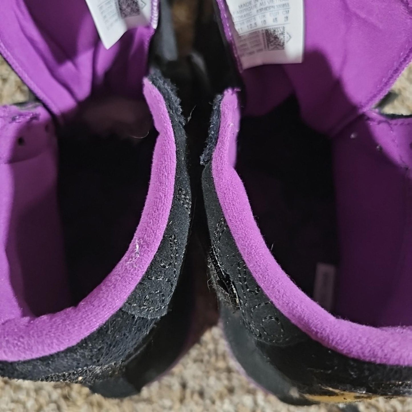 Size 11 - Joe Freshgoods JFG x Converse Pro Leather High Black Purple 170645C