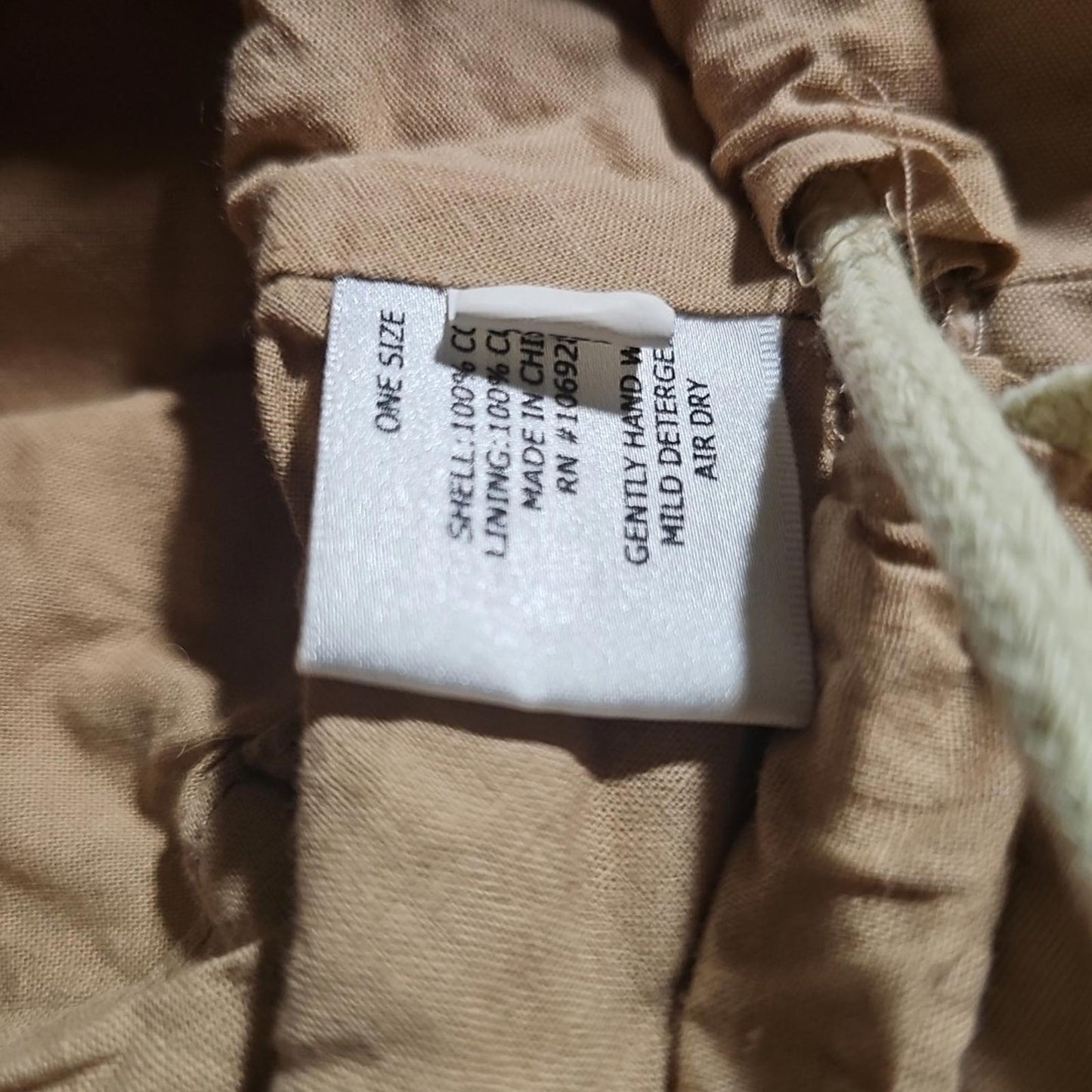 Coolibar Heavy Bucket Hat w/ Drawstrings