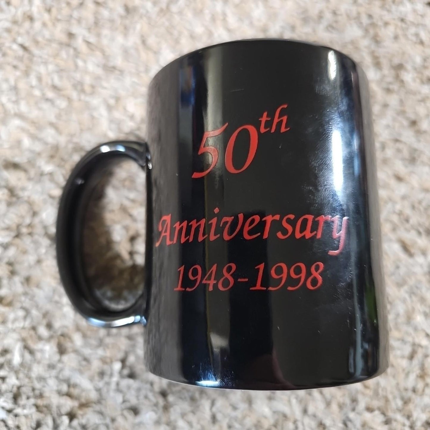 Town Of Madison(WI) Fire Dept. 50th Anniversary 1998 Coffee Mug