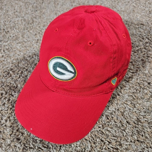 Green Bay Packers American Family Red Hat Reebok NFL OnField