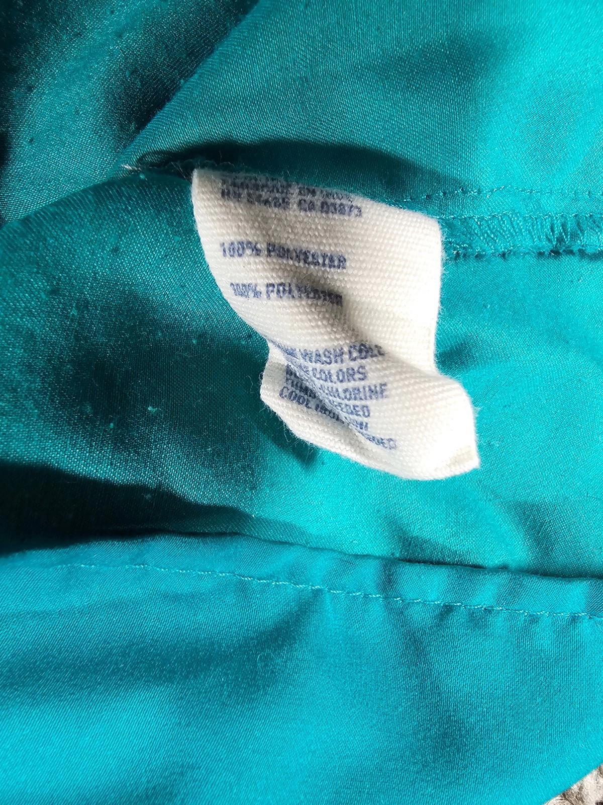 AEO American Eagle Outfitters smock dress teal Medium