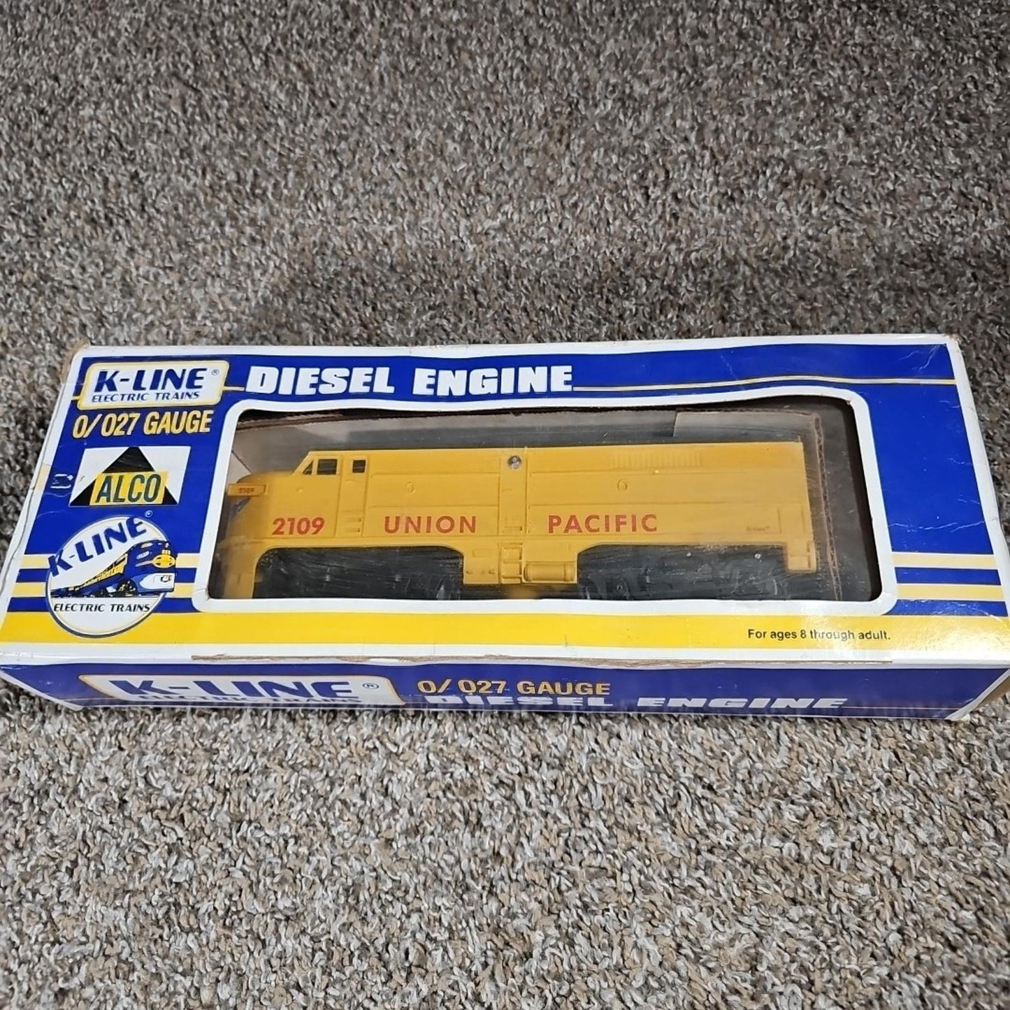 Alco K-Line electric train Diesel Engine K2109D 0/027 Gauge