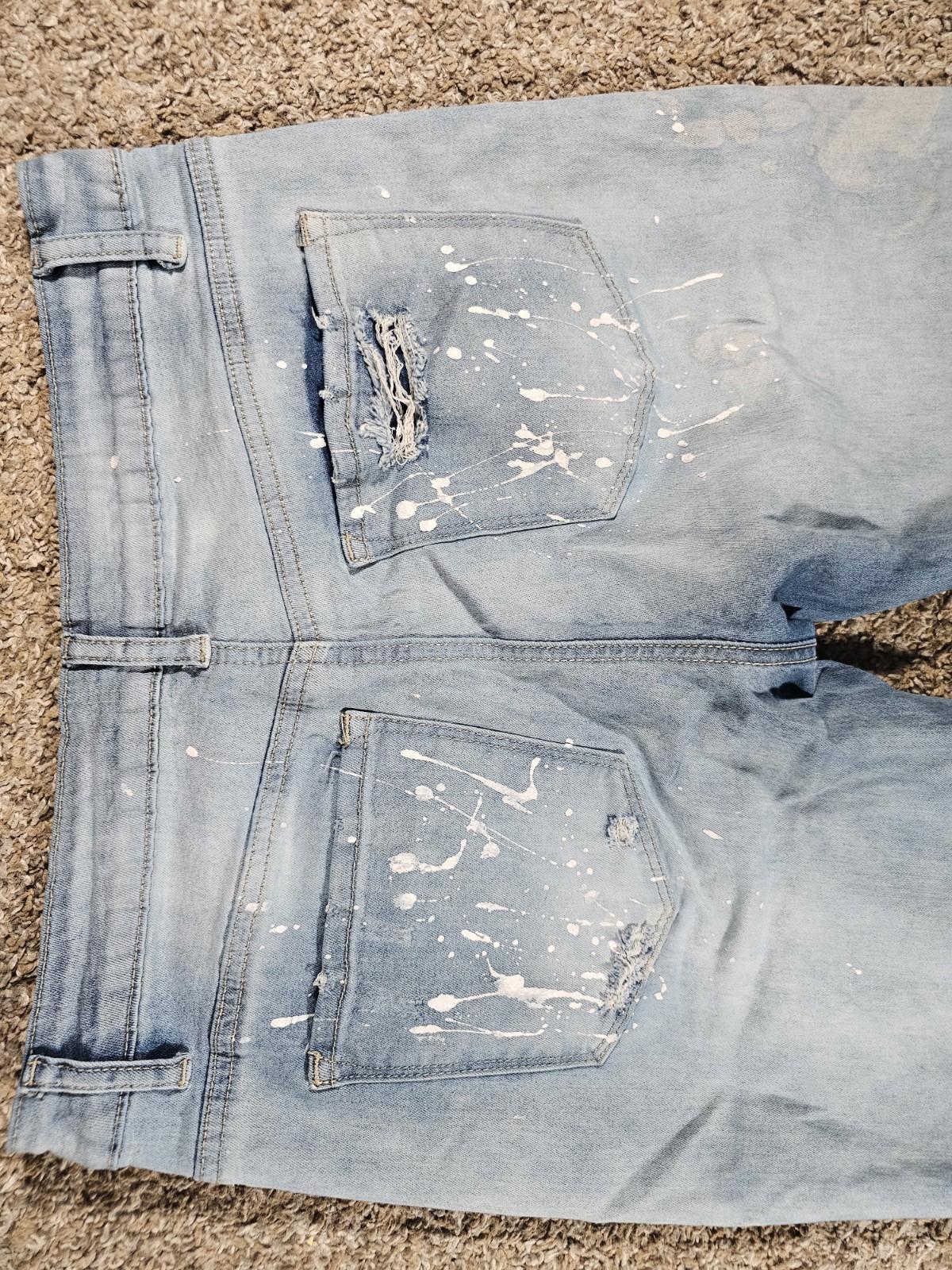 Surprise Surprise Destroyed Jeans Large APPROX 30.5 x 29