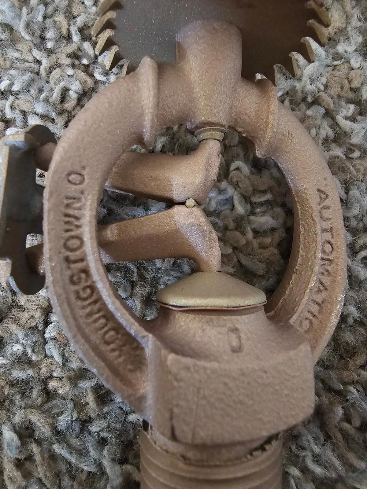 38-600B Upright fire sprinkler head From JOHN DEERE HORICON WORKS