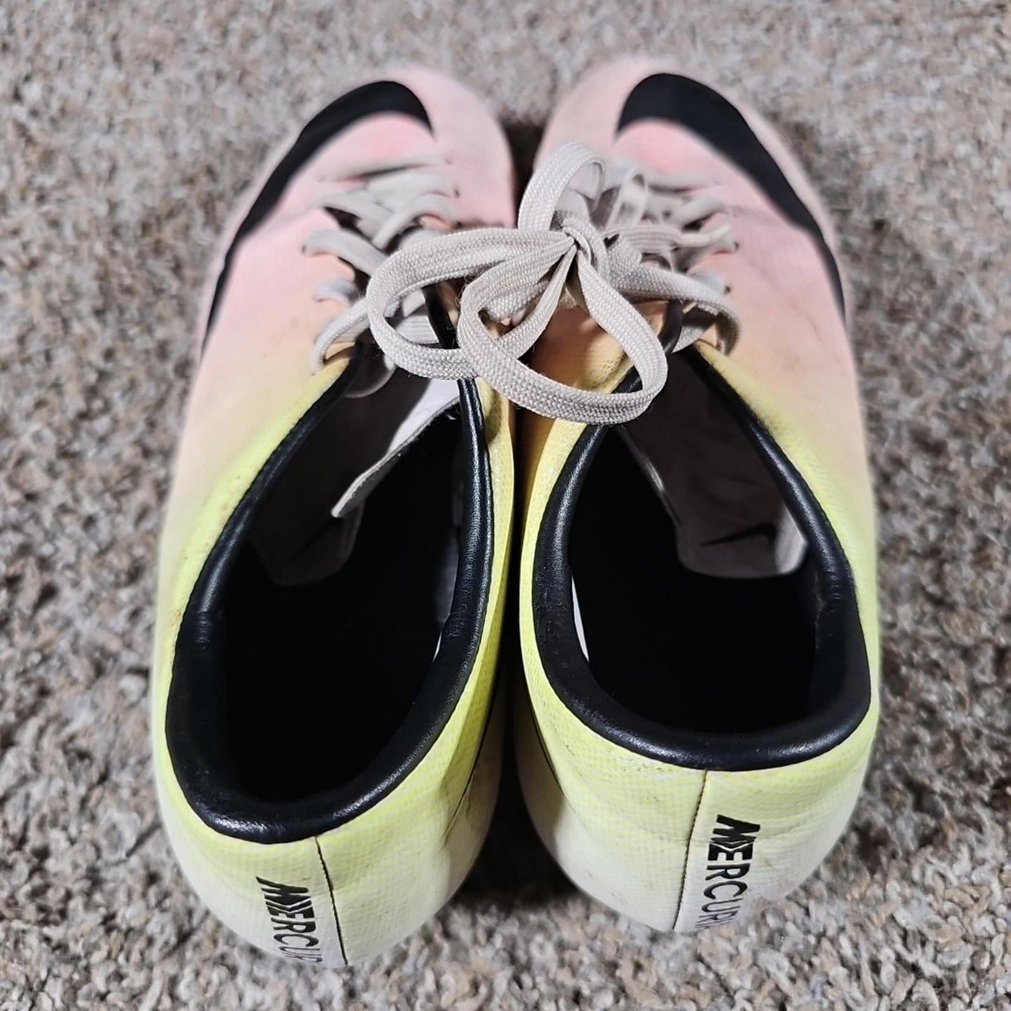Nike Mercurial 651632-107 Cleats Sz 6.5 UK6
