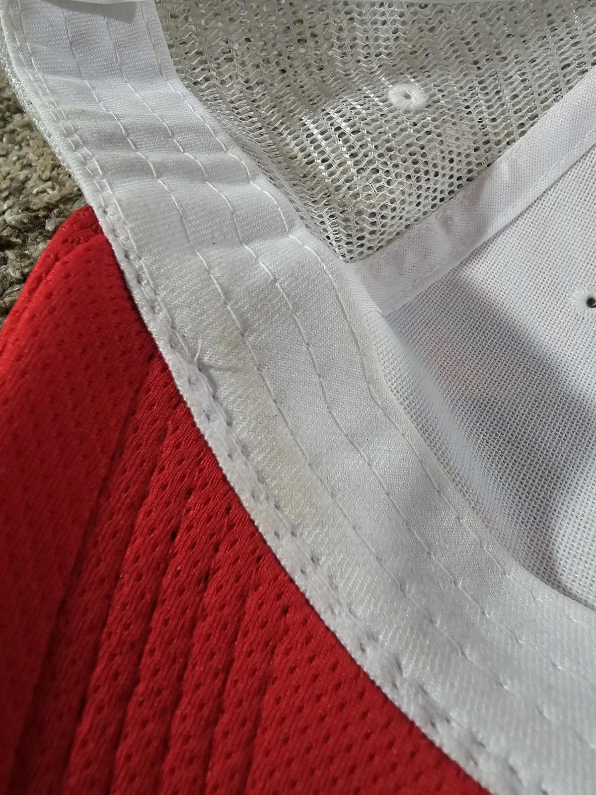 GLASSBARN hat red / white adjustable cap Soybeans