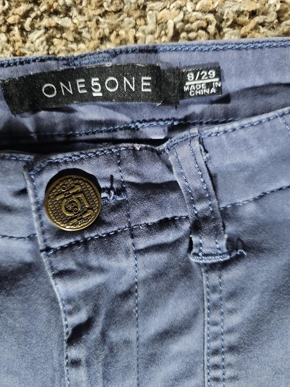 One 5 One 8/29 Pants Blue