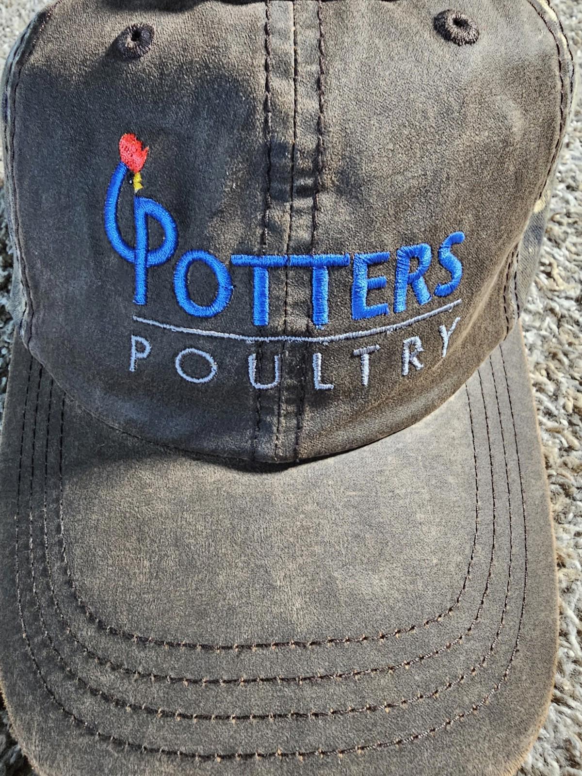 Potter's Poultry Real Tree CAMO Paramount hat NWT