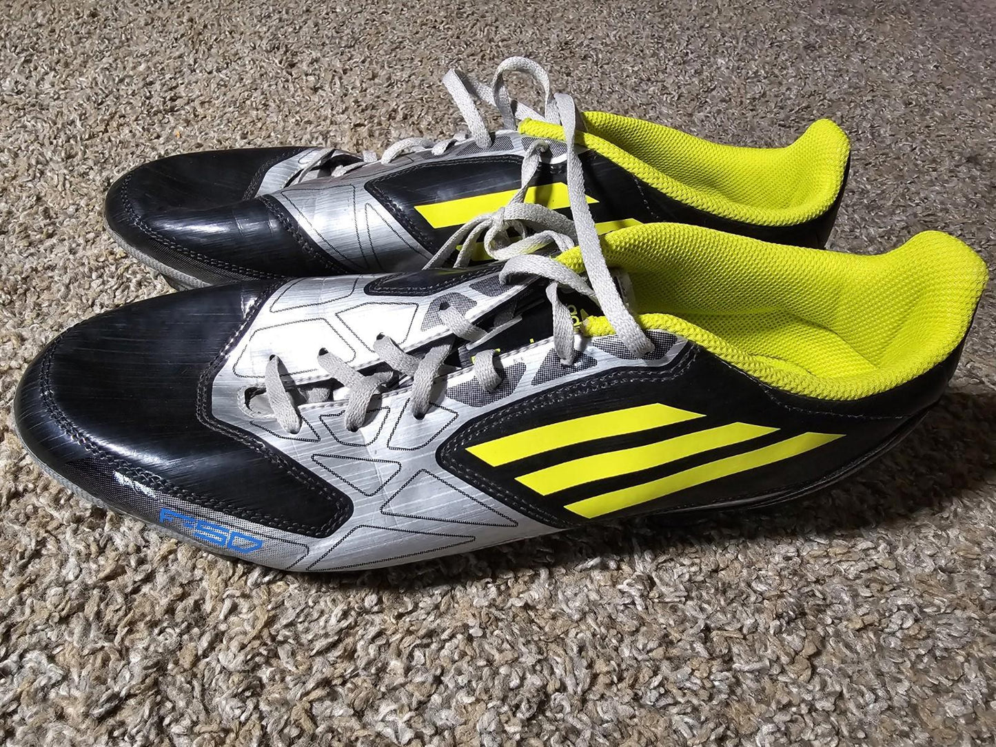 Adidas F-50 TRX FG athletic Cleats Shoes ART V21457 Size 11
