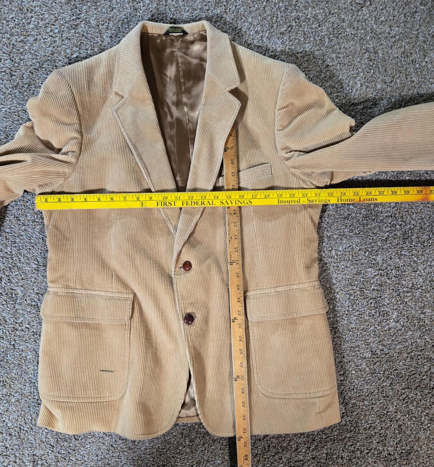 klines mens shop courduroy blazer jacket