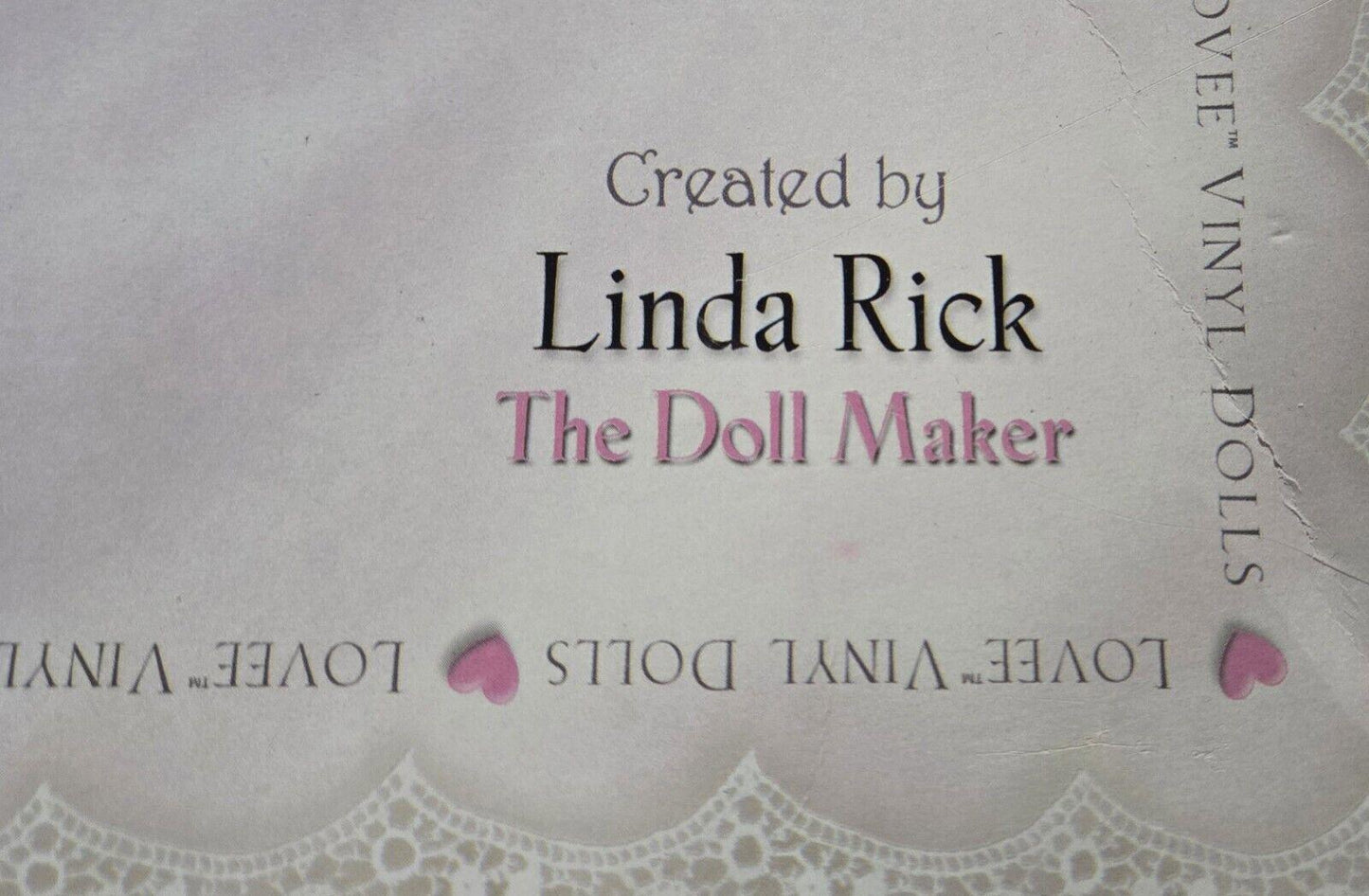 Lovee Dolls "Harry" 1010 Memories Of Yesteryear 69/500 By Linda Rick Doll Maker