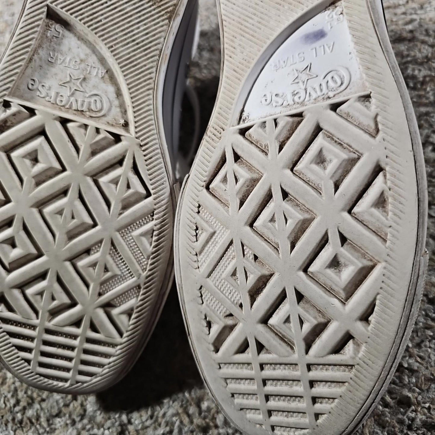 Womens 7.5 UK5.5- Converse Chuck Taylor All Star Lift High White Leather Shoes