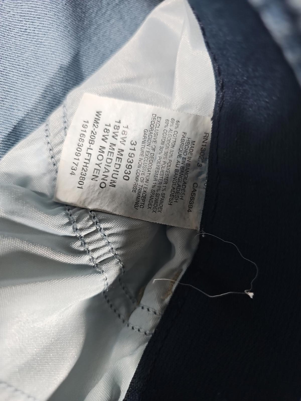 Lee Plus Regular Midrise Flex Motion 18W Jeans