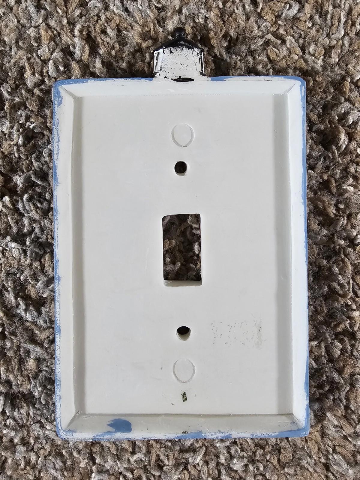 Lighthouse Single Light Switch Plate Cover Home Decor Beach Birds