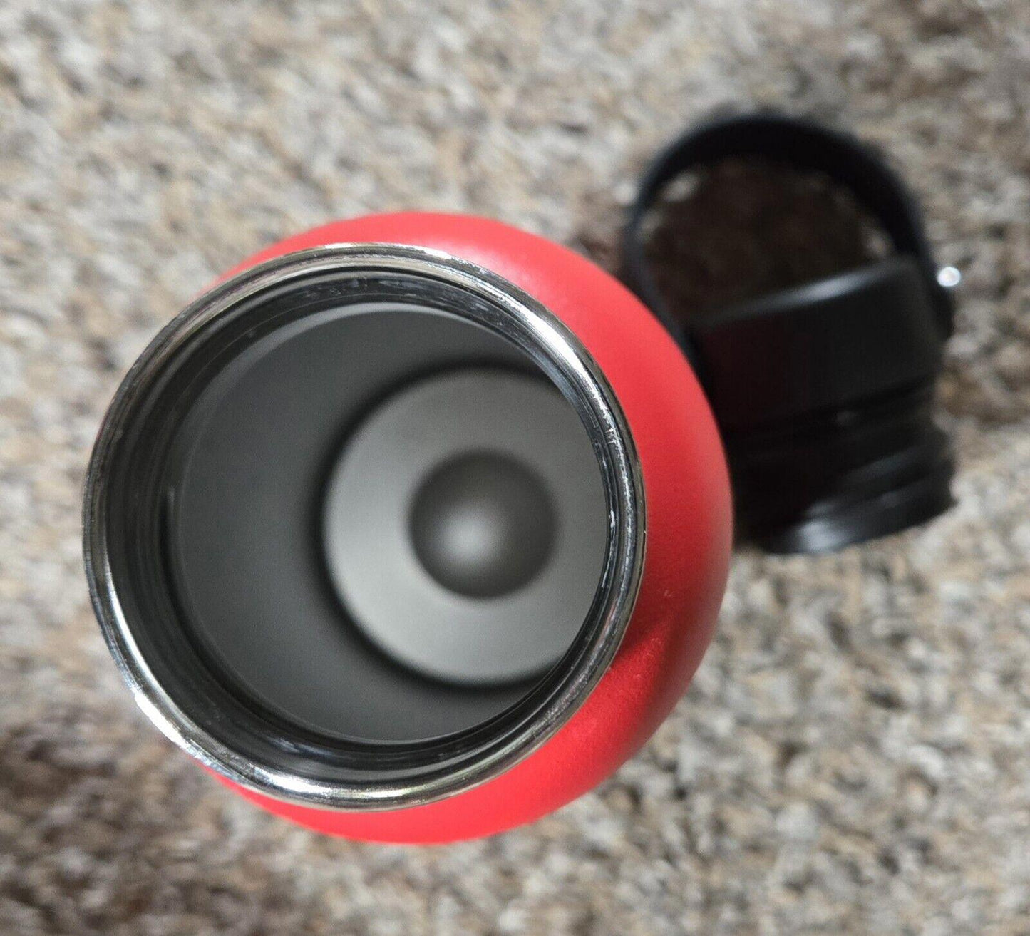 Peloton Cycling Red Metal Water Bottle
