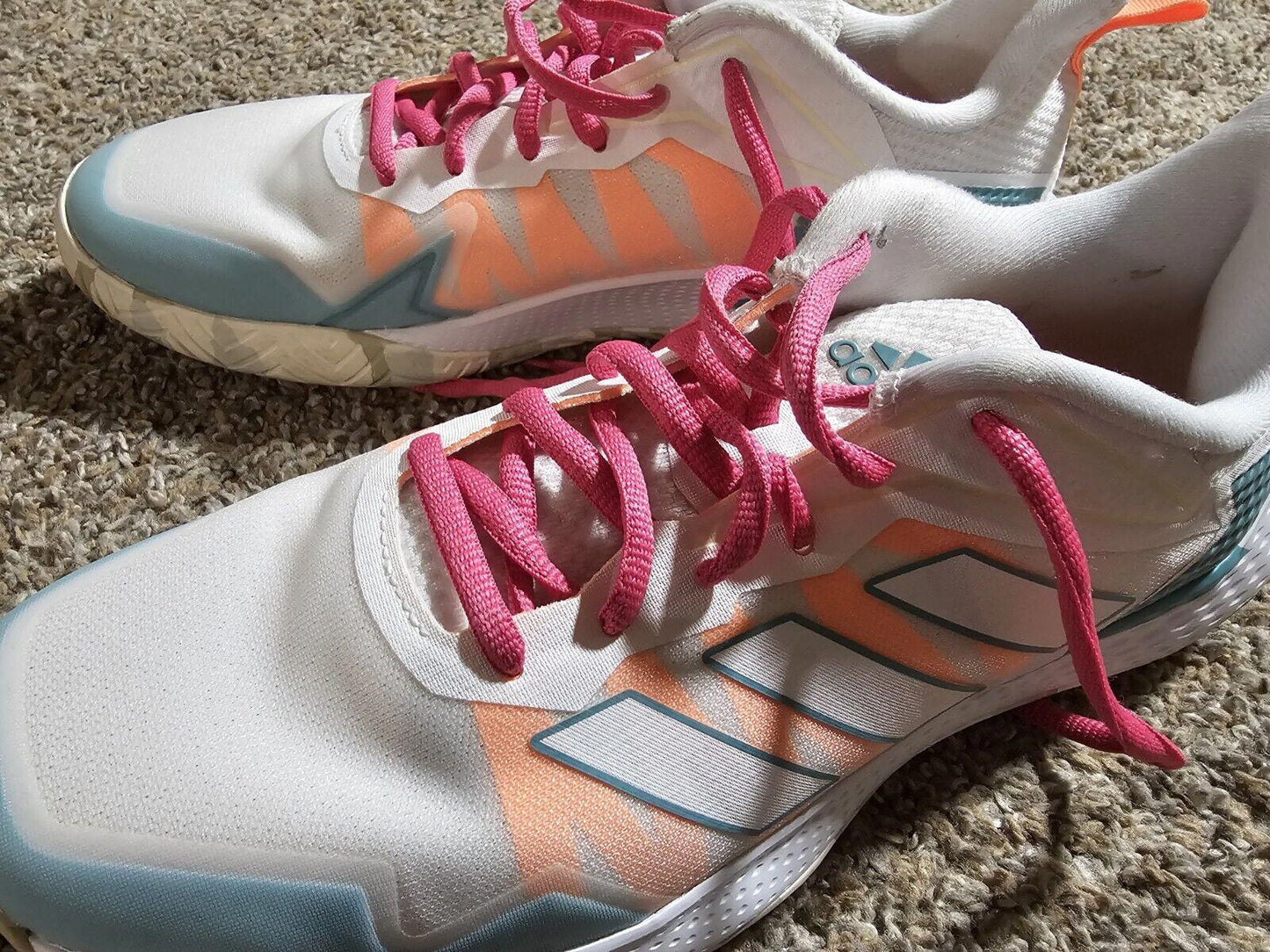 Adidas LVL 029002 AGV9528 Size 10 White Colorful