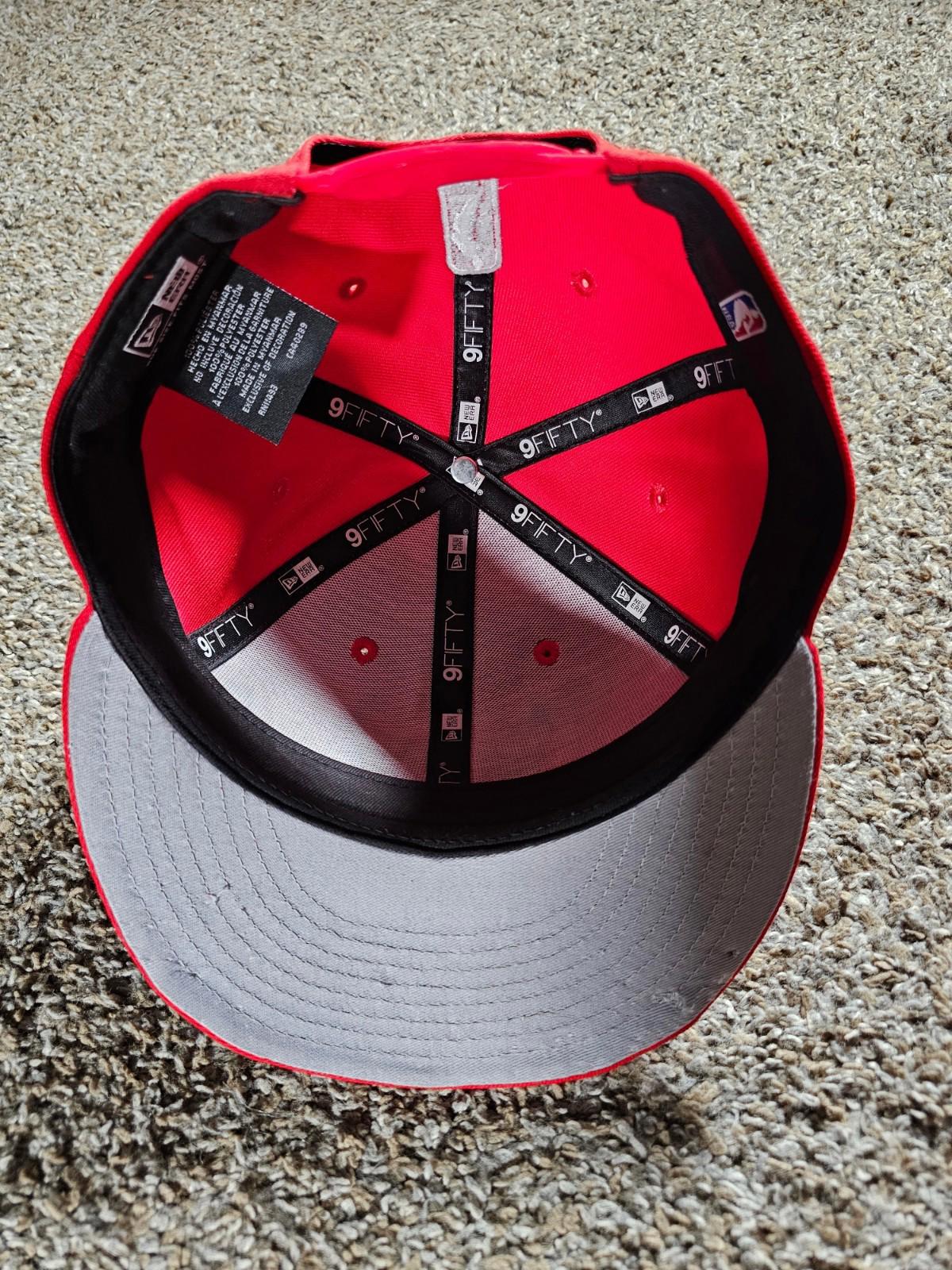new era 9fifty chicago bulls snapback hat DAMAGE