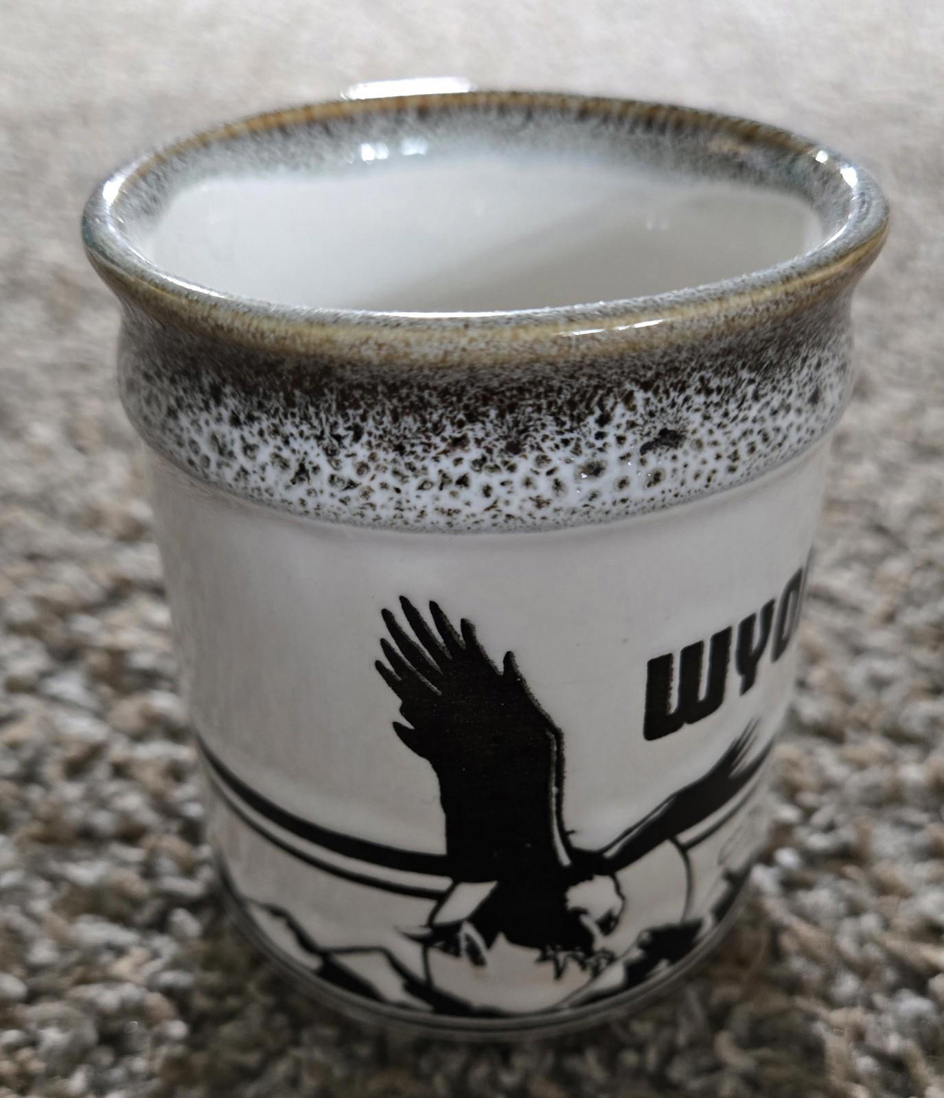 Vintage State Of Wyoming Coffee Mug