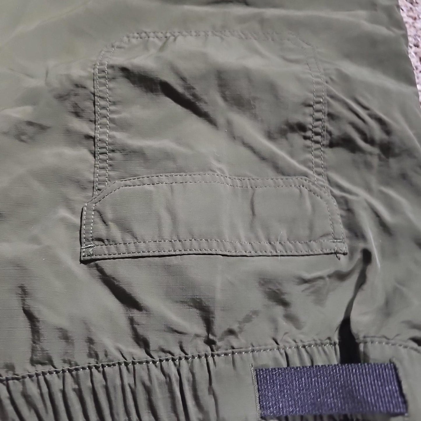 Croft & barrow Men's 44 Quick Dry Cargo Shorts Nylon Belted