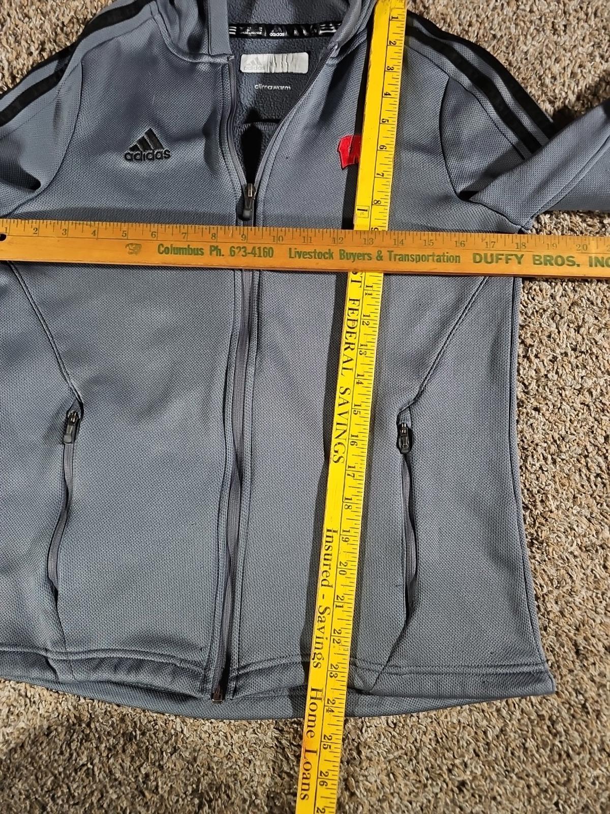 Adidas Wisconsin Badgers M Fullzip Hoodie
